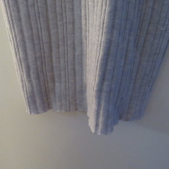 ANTHROPOLOGIE DAILY PRACTICE Textured Column Sweater Dress in Heathered Gray XXS - Picture 10 of 16